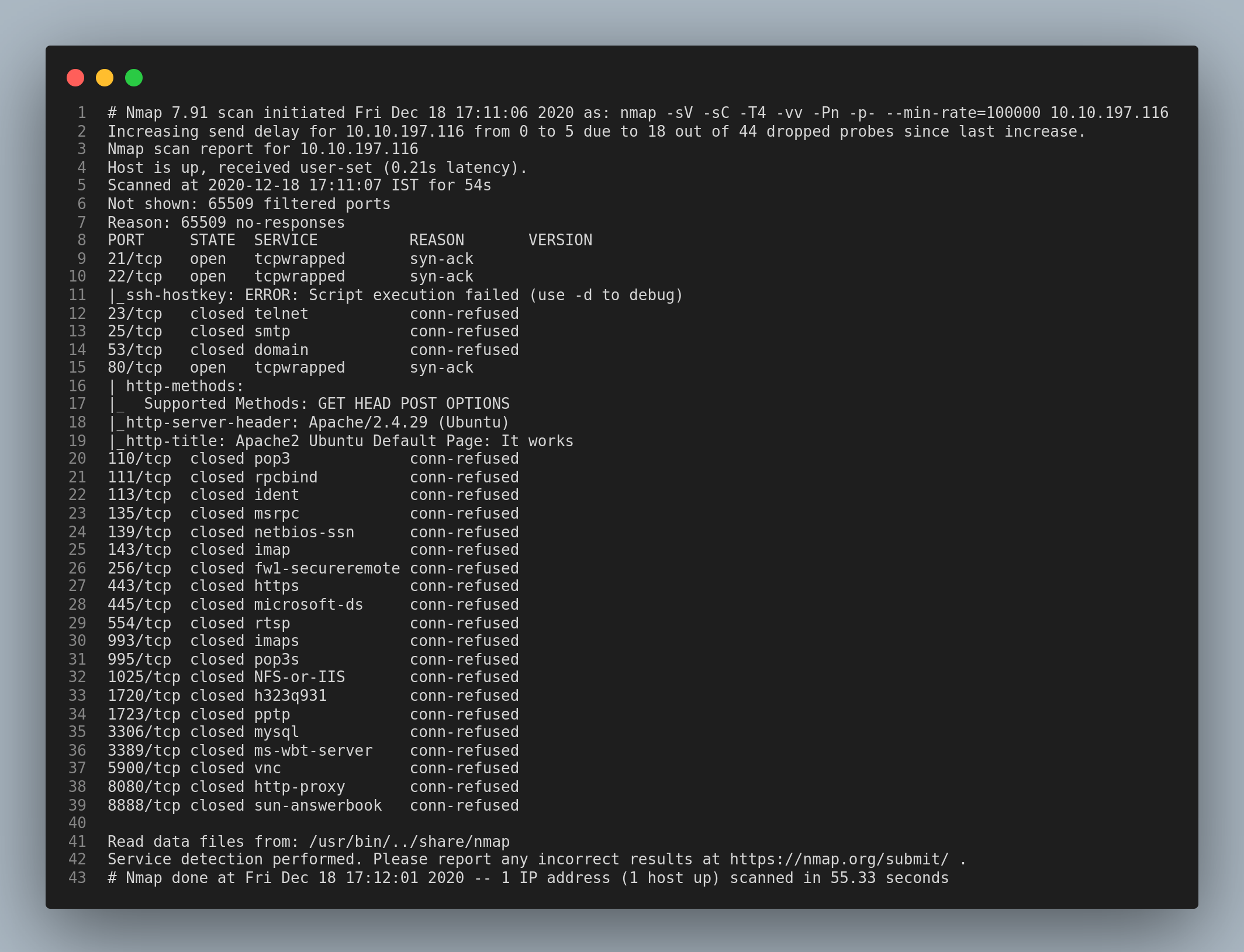 Tryhackme - All in one | CrypticHacker