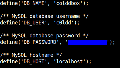 Tryhackme - ColddBox - Easy | CrypticHacker