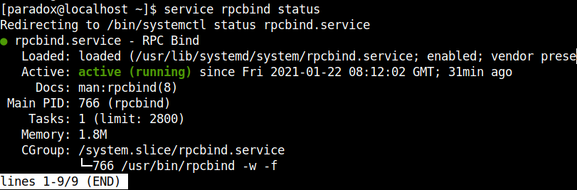 service_rpcbind